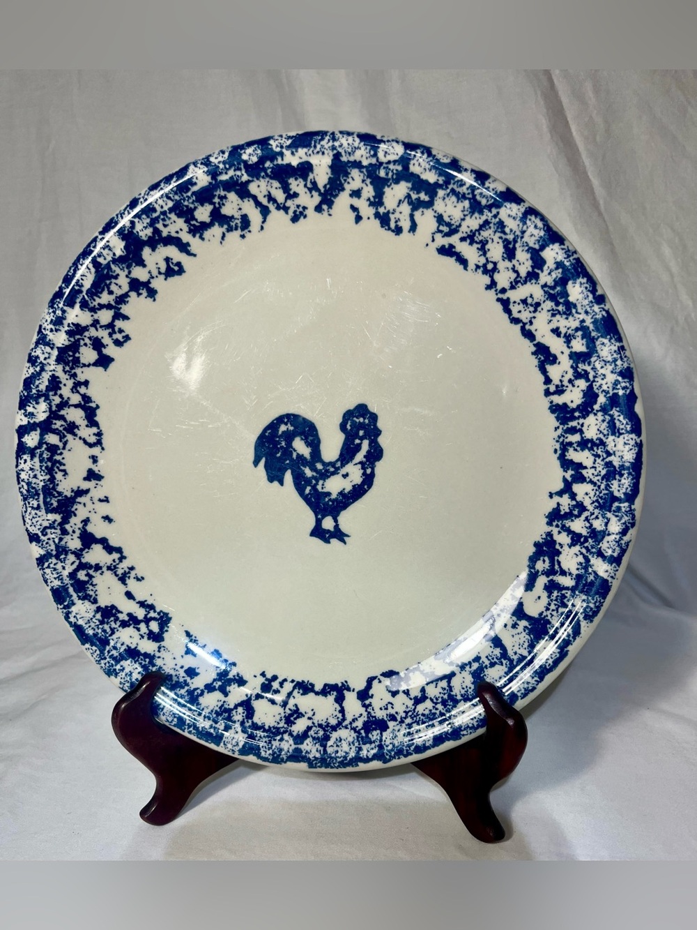 Vintage Dinner Plate from the “Folk Craft Animals” by Tienshan